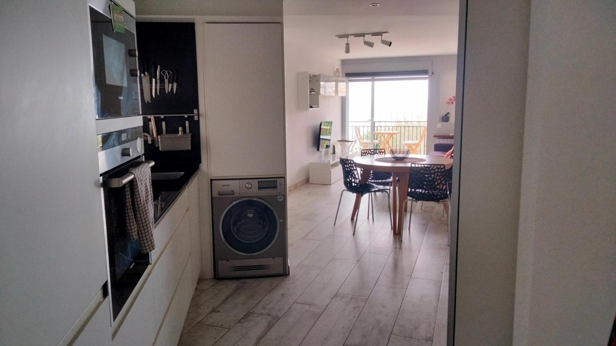 Beachfront Apartment With Private Parking Sant Pol De Mar Extérieur photo